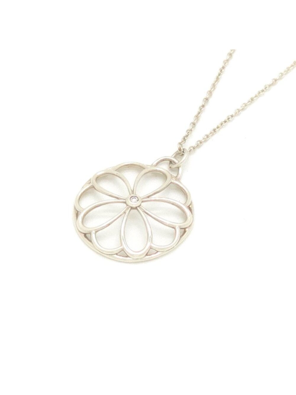 Tiffany & Co Flowercircle Necklace Diamond